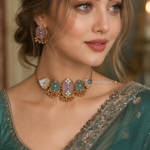 Manal Amarpali Choker Set