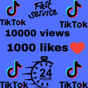 TÍTULO: Servicio de 10000 visualizaciones y 1000 me gusta en TikTok, promoción en TikTok, marketing en TikTok, crecimiento en redes sociales, aumento de la interacción.