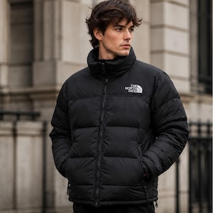 Specialdesignad The North Face Nuptse 700 Retro 1996 Pufferjacka - Helt ny