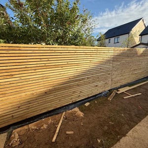 Actually Site Photo of Finished Fence