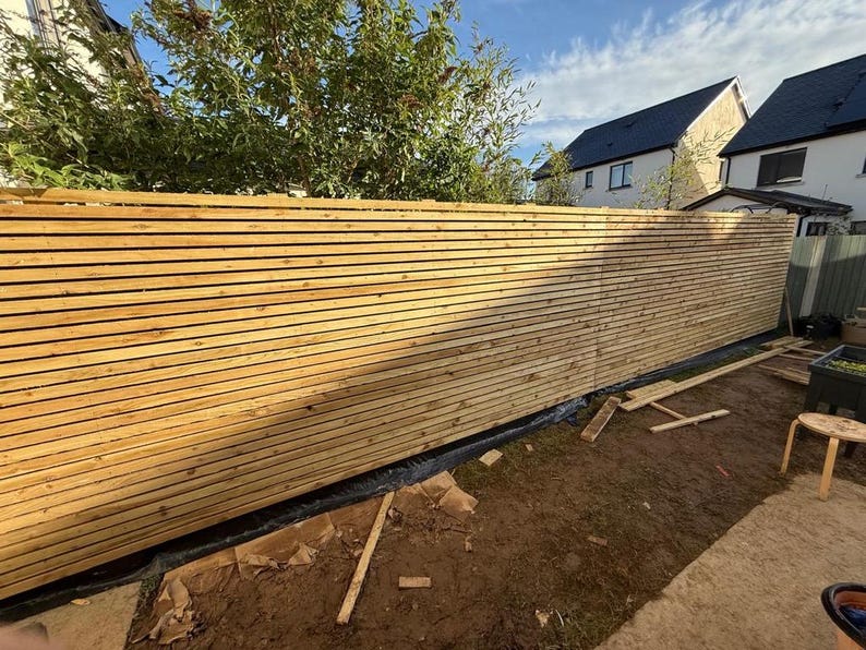Actually Site Photo of Finished Fence