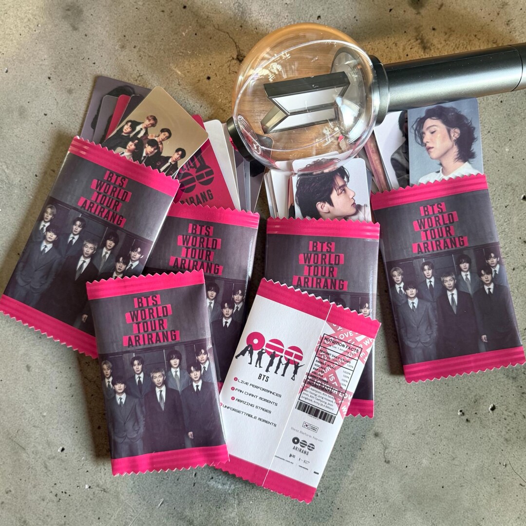 BTS Snack Pack Photocard Sleeve | ARMY Freebie Holder (no