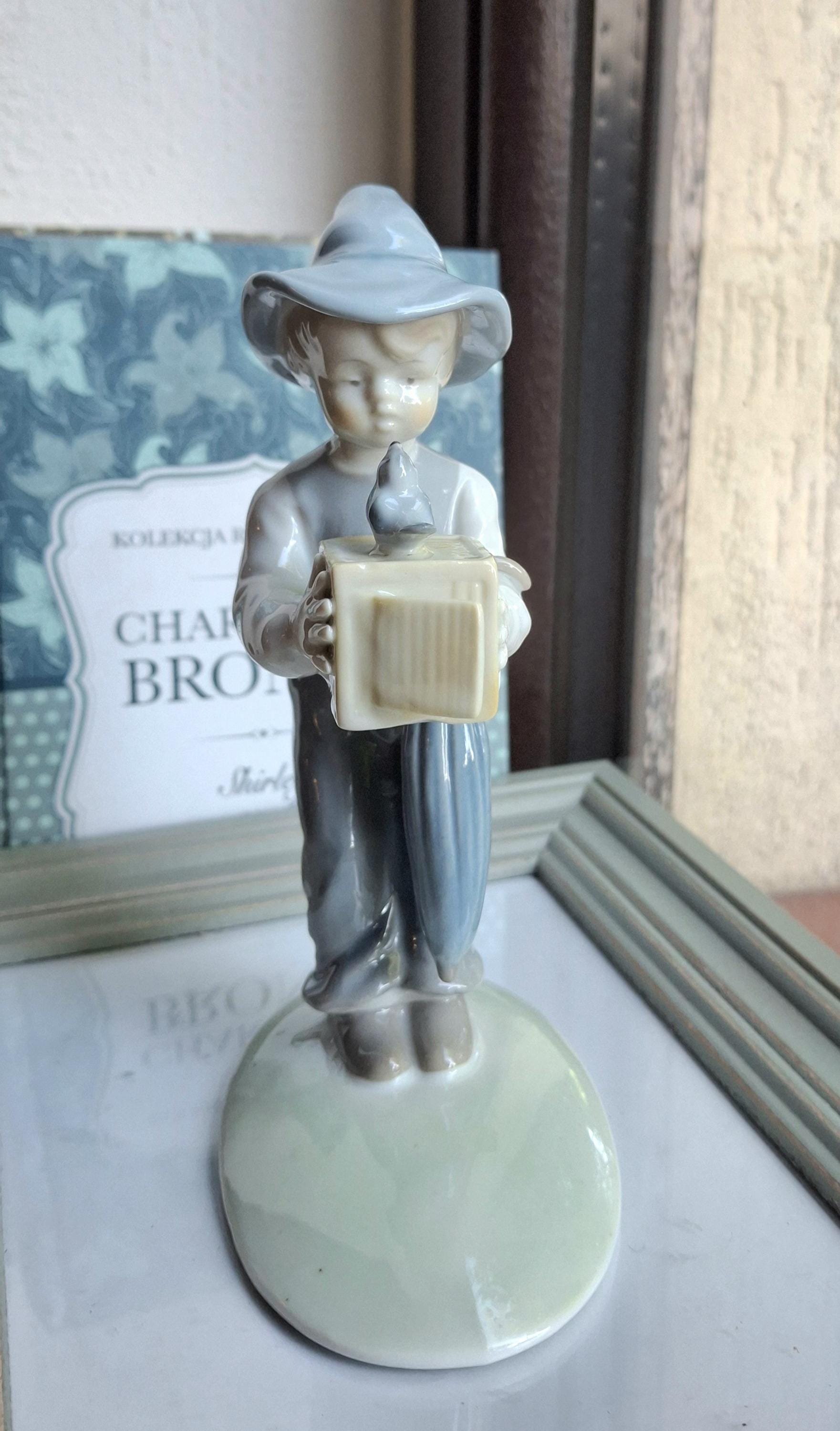 Lladro School Boy - Etsy