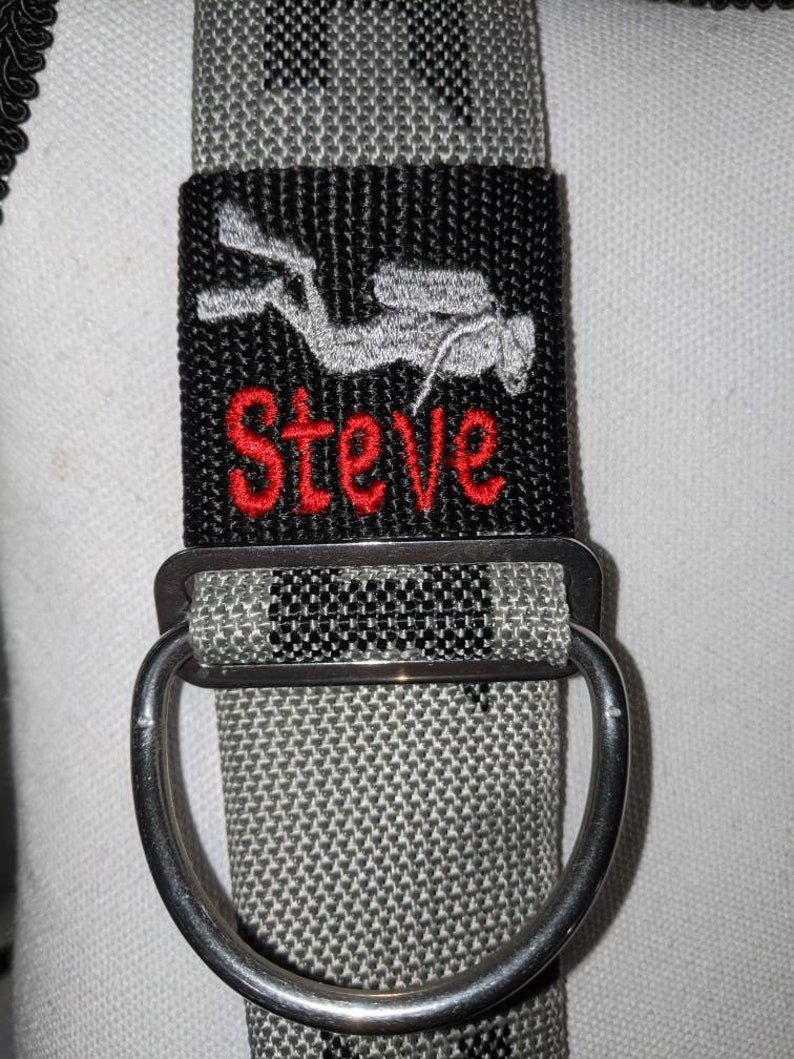 Scuba Diver Dive Tag BCD Custom With Name Etsy Singapore