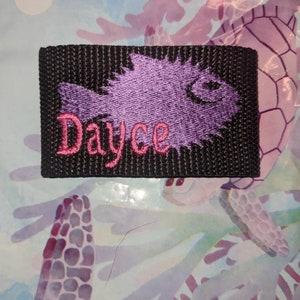 Pufferfish Dive BCD tag Customizable Identification Tag -Personalized Badge