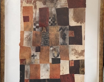 Chess, John Maltby (1936-2020) - Acrylic on Board Collage