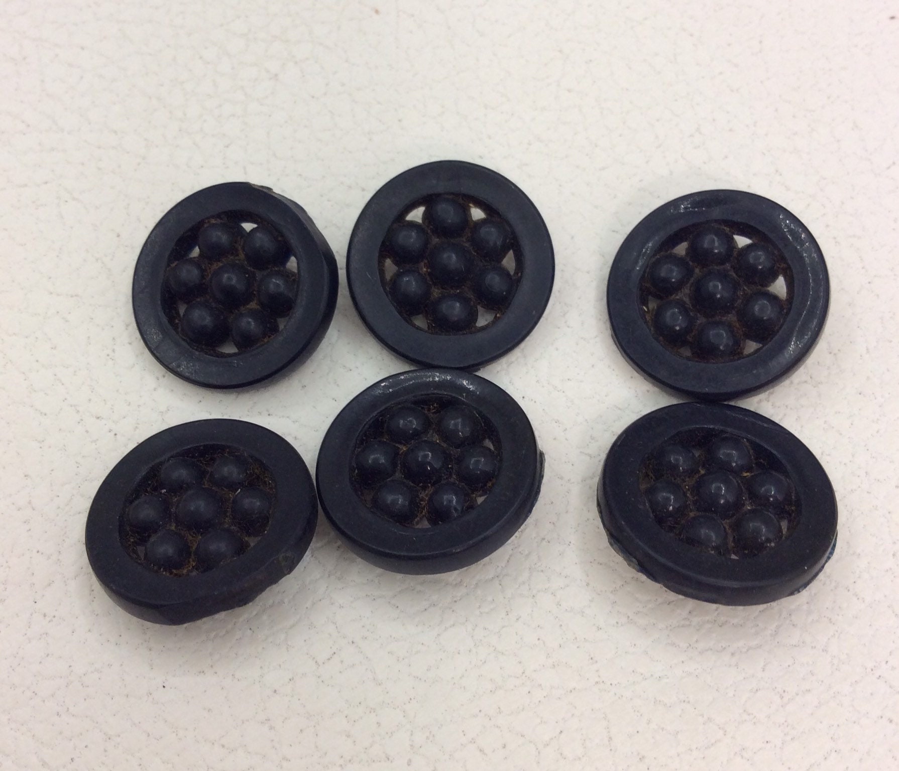 5 Boutons Poignée Boule Plastique Noir - Filetage Femelle M10x29mm - Uxcell