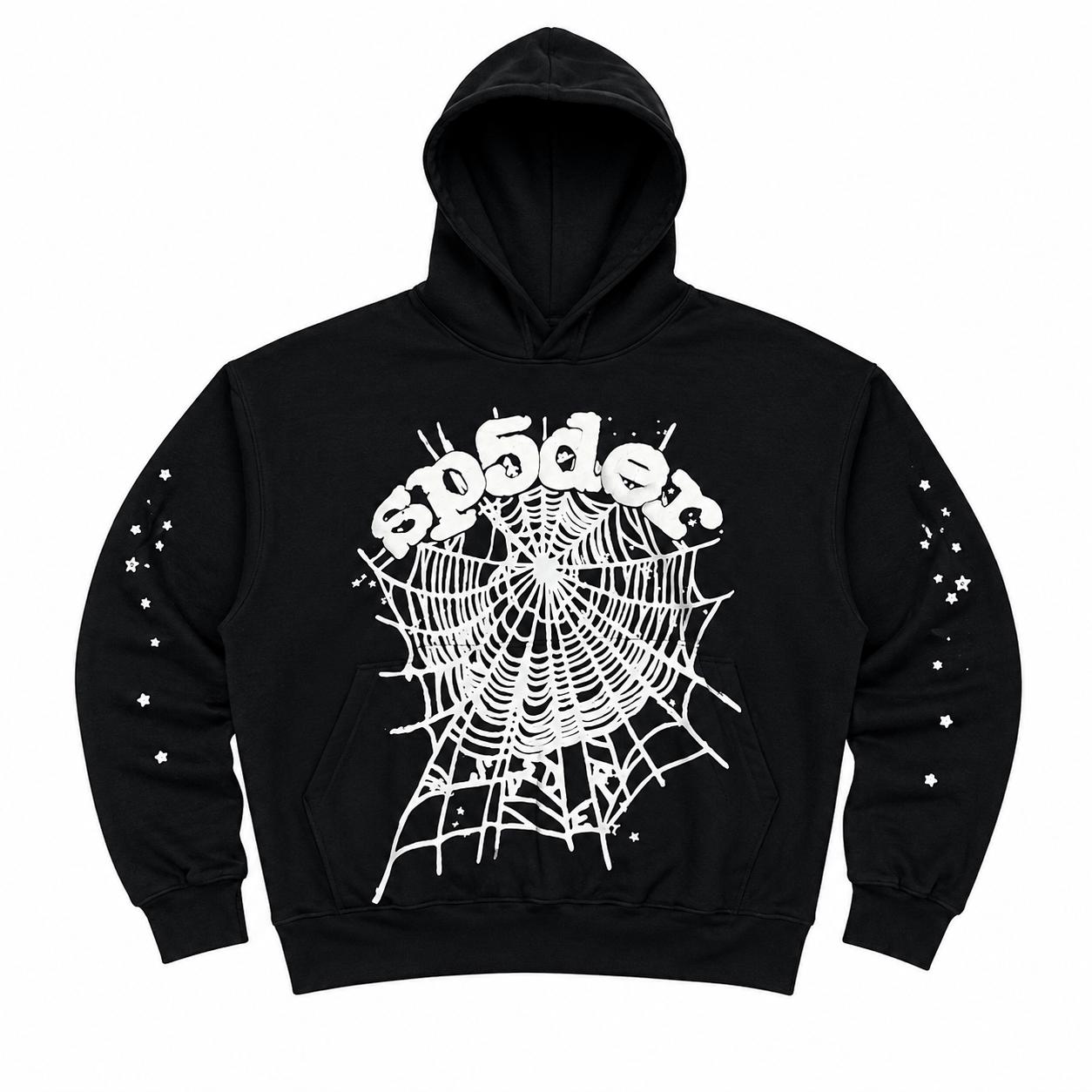 Sp5der hoodie black - Etsy 日本
