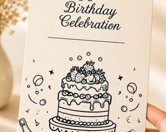 30th Birthday Invite