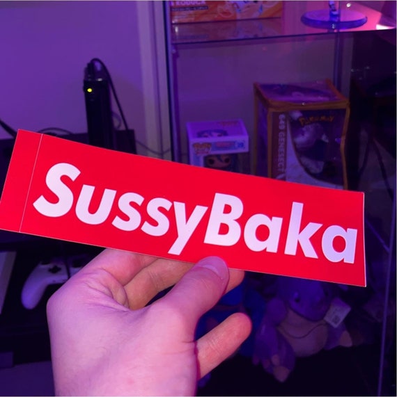 funny meme sussy baka, you're such a sussy baka' Sticker | Spreadshirt