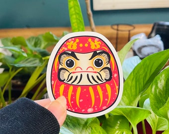 Daruma Doll Sticker