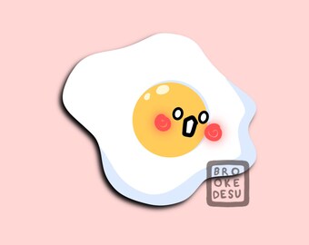 Aggressive Egg Sticker