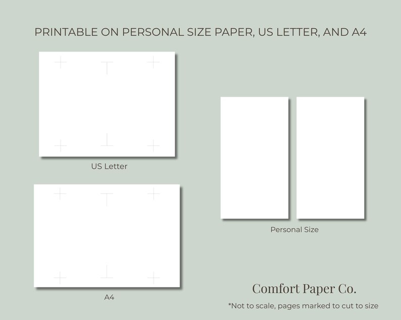 Inlegvel voor cursusplanning | Persoonlijk formaat (digitale download) afbeelding 3
