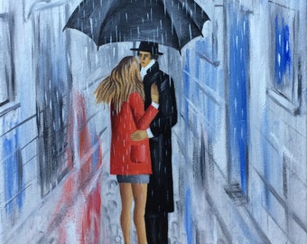 Reflections V, Original Oil Painting, Expressionism, Realism