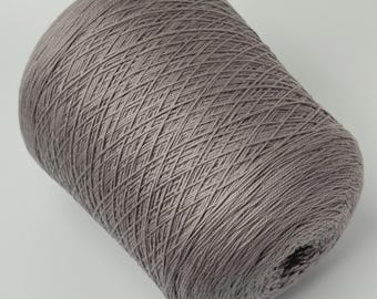 100% Extra Fine Merino Wool Yarn, Soft Light Gray Yarn for Knitting Crochet Weaving 100g