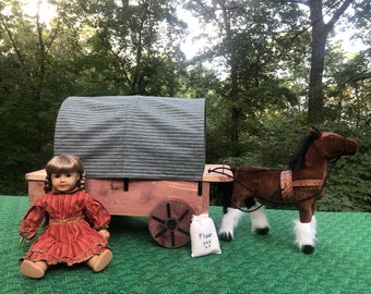 American Girl Doll Kaya's Mare Steps High Appaloosa Horse