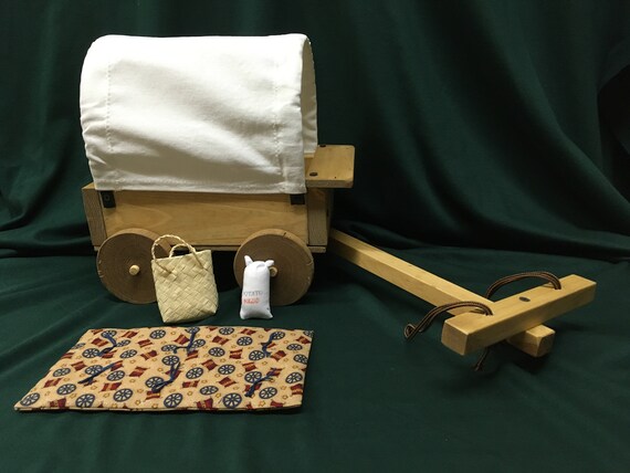 Covered Wagon For Magic Cabin Dolls Etsy