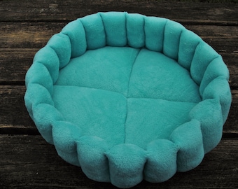 Small dog bed, round cat beds, washable pet bed