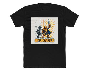 Upgraded Pixel Art Knight | Retro RPG Armor Upgrade Gaming