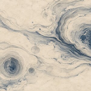 Suminagashi Ink Marbling Frame TV Art, Japanese Wall Art, 4K Digital Download, 3 Formats image 6