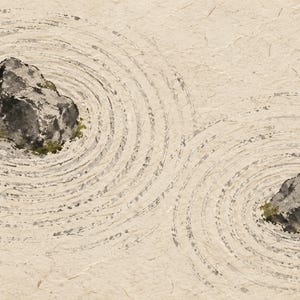 Zen Garden Sand Ripples Frame TV Art, Japandi Zen Wall Art, 4K Digital Download, 3 Formats image 5