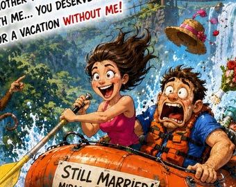 FUNNY ANNIVERSARY CARD  | Humorous Marriage Humor (Digital Download)