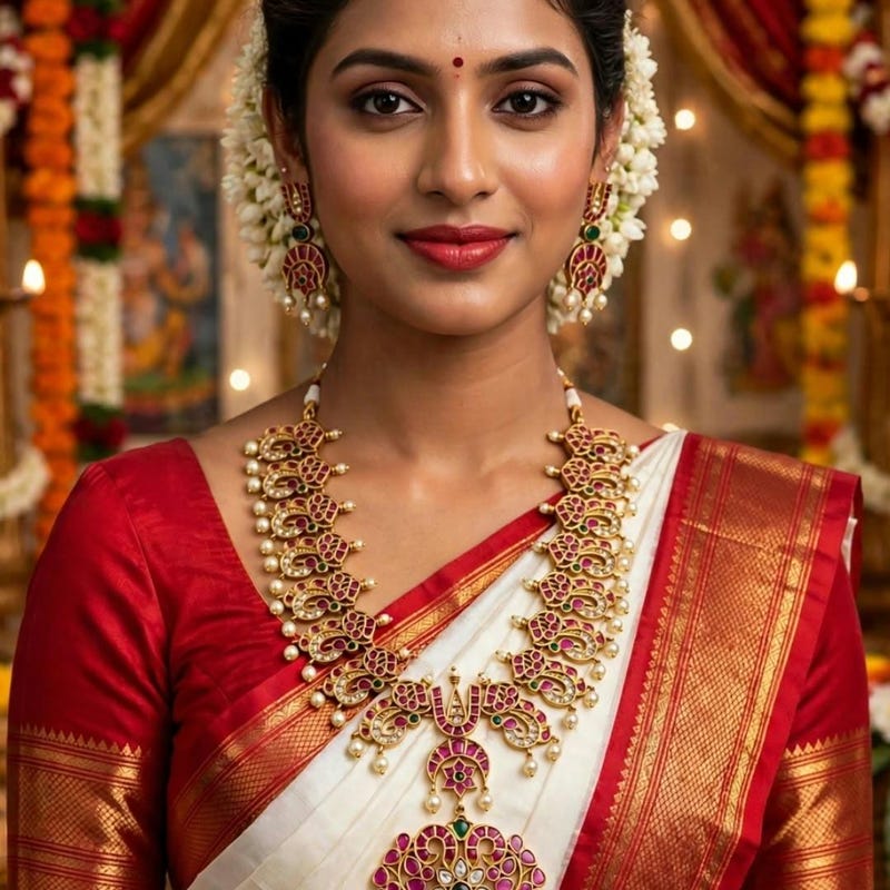Kempu Haram Jewellery - Etsy