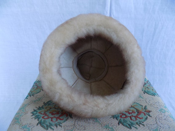 Vintage 1960s E.J. Korvette Lamb Wool Shearling H… - image 6