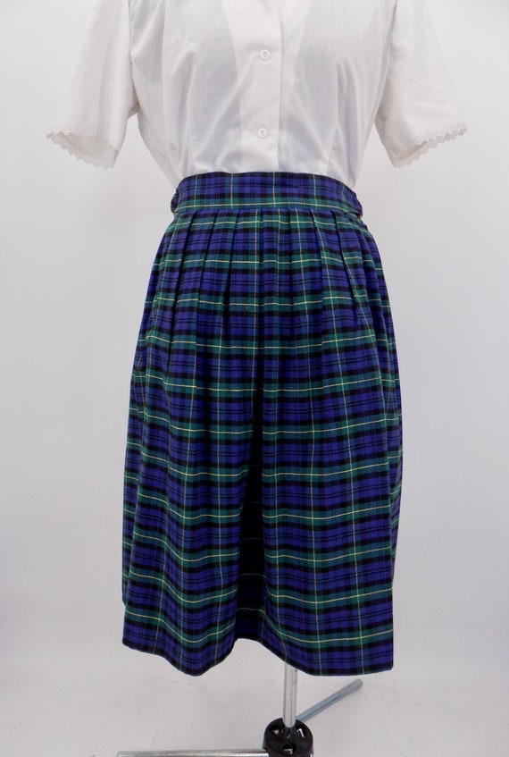 Vintage 90s does 50s David Brooks Green, Blue, an… - image 3