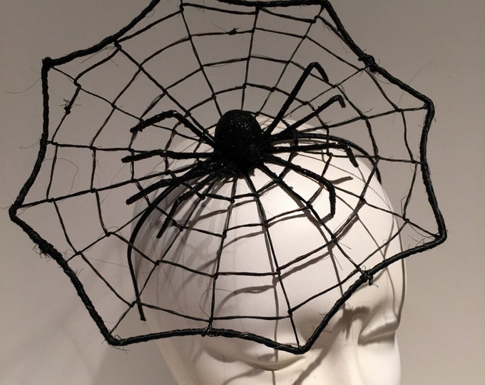 Spider Web Fascinator- Halloween Headband