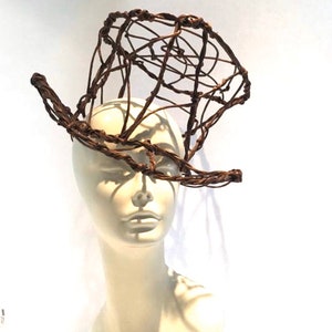 Sombrero de copa - Sombrerero Loco - Tocado para hombre o mujer - Quemador