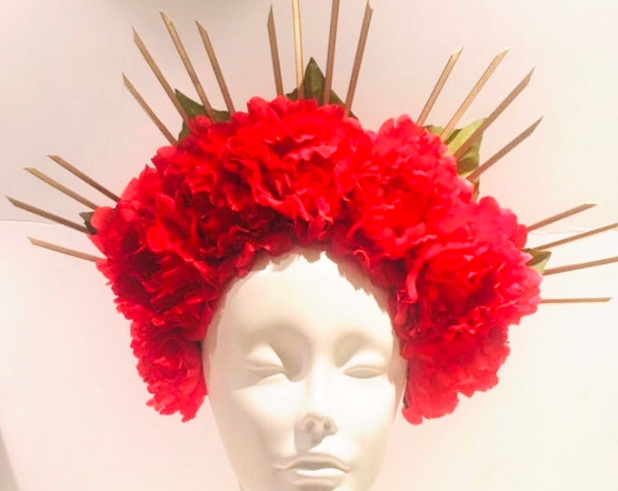 Flower Headband- Crown- Day of the Dead