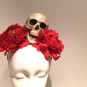Skull headband  -Day of the Dead