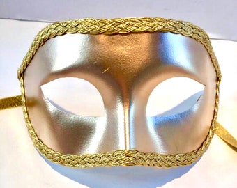 Gold Mens masks -Masquerade