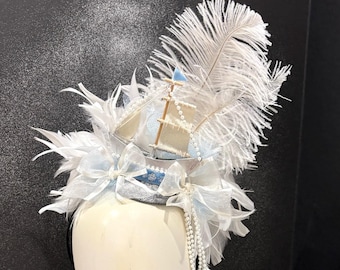 Marie Antoinette Headpiece Fascinator -Costume Headband