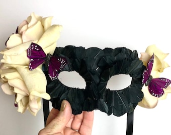 Masquerade Mask- Mardi Gras- Butterfly- Surreal Party