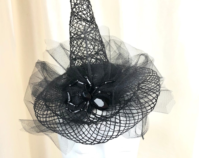 Mini Witch Hat- Halloween Fascinator- Witch costume
