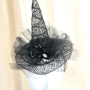 Mini Witch Hat- Halloween Fascinator- Witch costume