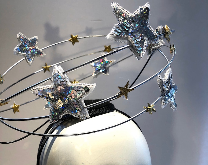 Galaxy headband- Star Headdress- Space- Constellation
