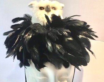 Fascinator for women- owl headband