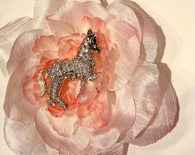 Pink Horse Fascinator- Derby headband- Pink fascinator