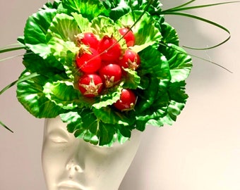 Tomato Fascinator -Derby - Tomato Festival