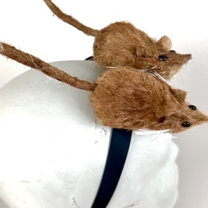 Mouse Headband Rat Fascinator NYC Rat Costume image 3
