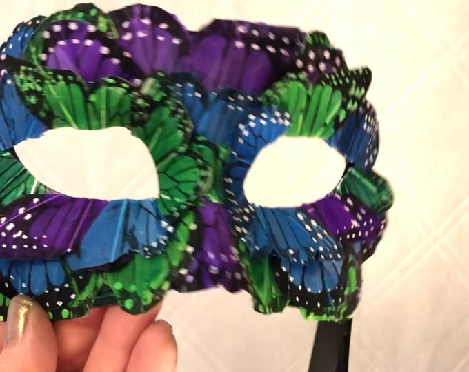 Butterfly mask- Mardi Gras - Masquerade Masks