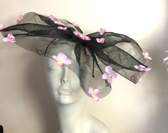 Pink Fascinators for Derby, Weddings and Tea Party