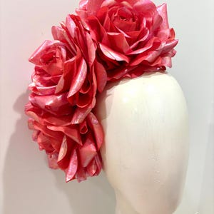 Pale pink Fascinator- Sale- Rose Hat Headpiece