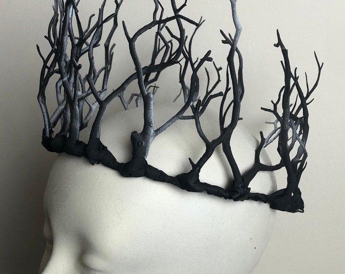 Twig crown Headpiece- Branch headdress- Woodlands