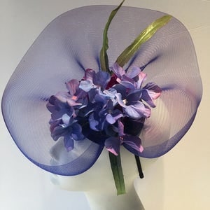 Royal Fascinator- Floral Hat- Derby