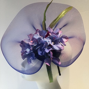 Royal Fascinator- Floral Hat- Derby