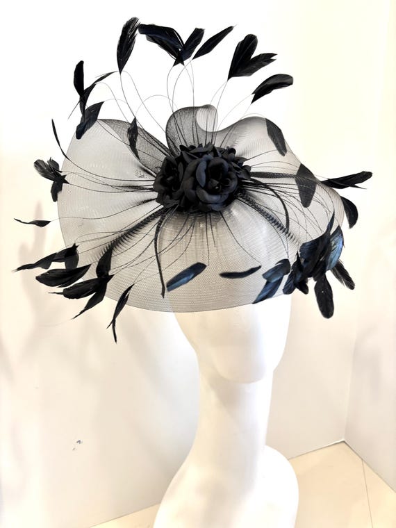Black Feather Pretty  Fascinators WLLHYF Women main image 4